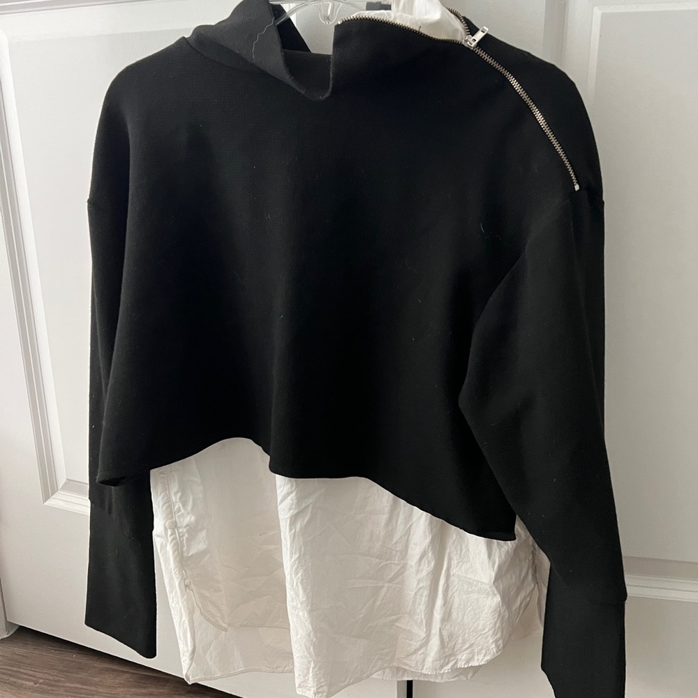 Zara Trafaluc Collection Women’s Layered Knit Shirt | Small